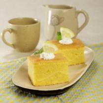 Cara membuat Cake Lemon Lapis Keju - Resep Masakan Rumahan