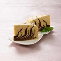 Cara membuat Cake Zebra Kukus Jahe - Resep Masakan Rumahan