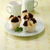 Cara membuat Bolu Kukus Mekar Jeruk Cokelat - Resep Masakan Rumahan