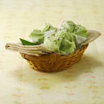 Cara membuat Bolu Kukus Mekar Pandan Tape Ketan - Resep Masakan Rumahan