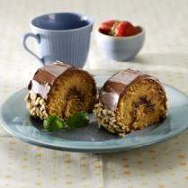 Cara membuat Roll Cake Kacang - Resep Masakan Rumahan