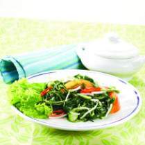 Cara membuat Cah Kangkung Dan Taoge - Resep Masakan Rumahan