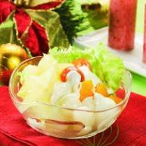 Cara membuat Salad Buah Saus Jahe - Resep Masakan Rumahan
