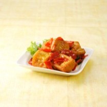 Cara membuat Tahu Pong Bumbu Balado - Resep Masakan Rumahan