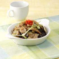 Cara membuat Jamur Masak Lokio - Resep Masakan Rumahan