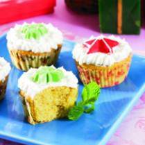 Cara membuat Cup Cake Natal - Resep Masakan Rumahan