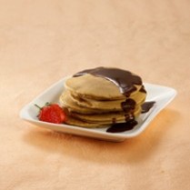 Cara membuat Pancake Kacang Saus Cokelat - Resep Masakan Rumahan