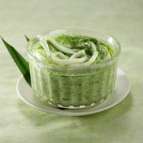 Cara membuat Srikaya Kelapa Pandan - Resep Masakan Rumahan