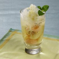 Cara membuat Es Leci Melon - Resep Masakan Rumahan