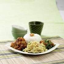 Cara membuat Tumis Kacang Panjang Dan Tempe (Nasi Rames) - Resep Masakan Rumahan