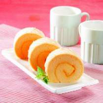 Cara membuat Chiffon Gulung Tomat - Resep Masakan Rumahan