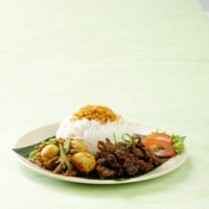 Cara membuat Daging Suwir (Nasi Gurih Daging) - Resep Masakan Rumahan