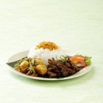 Cara membuat Sambal Buncis Telur Puyuh (Nasi Gurih Daging) - Resep Masakan Rumahan