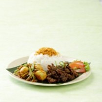 Cara membuat Serundeng (Nasi Gurih Daging) - Resep Masakan Rumahan