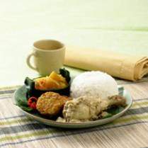 Cara membuat Tempe Goreng Kencur (Nasi Gurih Ayam) - Resep Masakan Rumahan