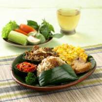 Cara membuat Bakwan Jagung(Nasi Gurih Ayam) - Resep Masakan Rumahan