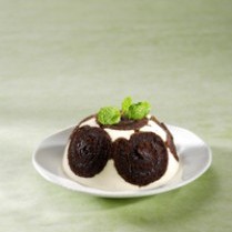 Cara membuat Puding Cake Cokelat Kacang - Resep Masakan Rumahan