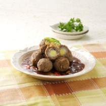 Cara membuat Bola Daging Telur Puyuh Saus Cokelat - Resep Masakan Rumahan