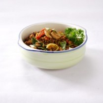 Cara membuat Tumis Oncom Jamur Merang - Resep Masakan Rumahan