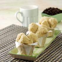 Cara membuat Bolu Kukus Mekar Kacang Kopi - Resep Masakan Rumahan