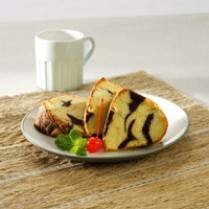 Cara membuat Cake Tape Marmer - Resep Masakan Rumahan