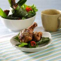 Cara membuat Ayam Goreng Pandan - Resep Masakan Rumahan