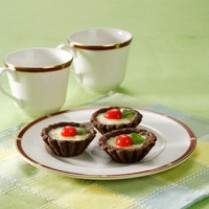 Cara membuat Pai Cokelat Vla Kacang - Resep Masakan Rumahan