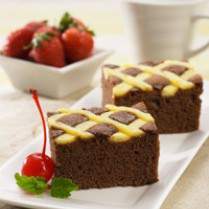 Cara membuat Cake Potong Kopi Keju - Resep Masakan Rumahan