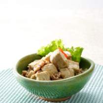 Cara membuat Tahu Tumis Ayam Jamur - Resep Masakan Rumahan