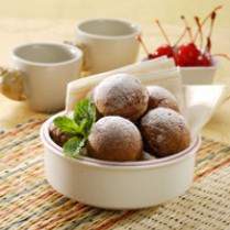 Cara membuat Poffertjes Ubi Ungu - Resep Masakan Rumahan