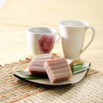 Cara membuat Lapis Susu Ubi Ungu - Resep Masakan Rumahan