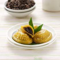 Cara membuat Kue Ku Labu Kuning Isi Cokelat - Resep Masakan Rumahan