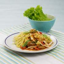 Cara membuat Mi Goreng Siram - Resep Masakan Rumahan
