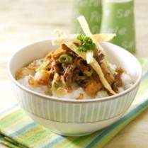 Cara membuat Bubur Ayam Bakmoi - Resep Masakan Rumahan