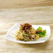Cara membuat Mi Goreng Tabur Abon - Resep Masakan Rumahan