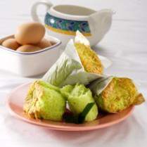 Cara membuat Bolu Hongkong Pandan - Resep Masakan Rumahan