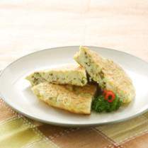 Cara membuat Telur Dadar Sawi Asin - Resep Masakan Rumahan