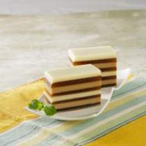 Cara membuat Puding Susu Lapis - Resep Masakan Rumahan