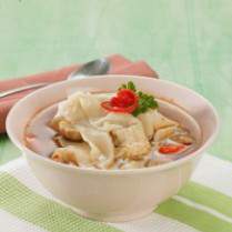 Cara membuat Pangsit Kuah Tomyam - Resep Masakan Rumahan