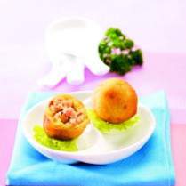 Cara membuat Bola Ubi Ayam Bawang - Resep Masakan Rumahan