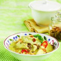 Cara membuat Tahu Santan Kuning - Resep Masakan Rumahan