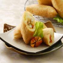 Cara membuat Roti Goreng Kentang Isi Ayam - Resep Masakan Rumahan