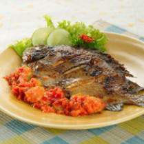 Cara membuat Ikan Baronang Bakar - Resep Masakan Rumahan
