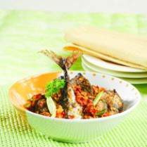 Cara membuat Ikan Tongkol Tumis Sambal Kencur - Resep Masakan Rumahan