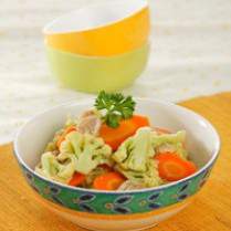 Cara membuat Oseng Kembang Kol Bawang Putih - Resep Masakan Rumahan