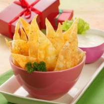 Cara membuat Keripik Jagung Saus Keju - Resep Masakan Rumahan