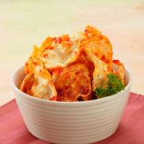 Cara membuat Emping Balado Ebi Manis - Resep Masakan Rumahan