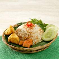 Cara membuat Nasi Tutug Tempe - Resep Masakan Rumahan