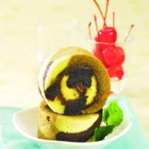 Cara membuat Bolu Gulung Tiga Warna - Resep Masakan Rumahan