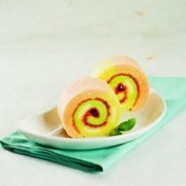 Cara membuat Bolu Gulung Keju Pelangi - Resep Masakan Rumahan